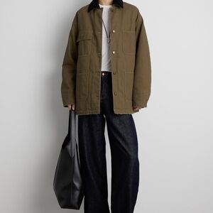 Oak + Fort Chore Jacket Water Resistant Size Small NWT